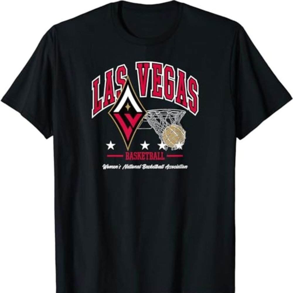 (NEW) WNBA Las Vegas Aces City Side T-Shirt